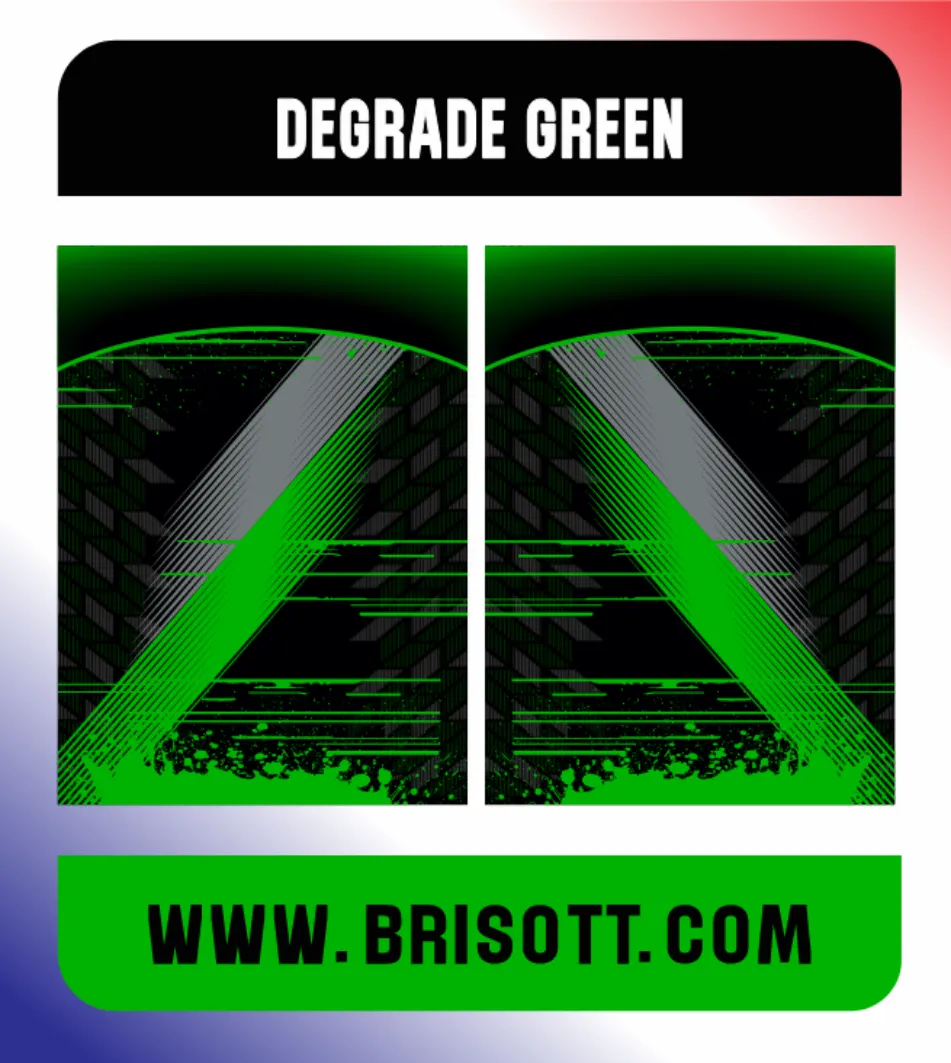 DEGRADE GREEN